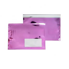 Glamour Mailer Metallic Pink + Window 24,1x15,2cm (100 st) [MMW96PK]