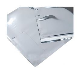 Glamour Mailer Metallic Silver + Window 24,1x15,2cm (100 st) [MMW96S]