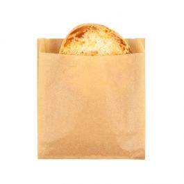 Fettsäkra påsar Kraft 15,2x2,9x16,5cm (100 st) [GPB5K]
