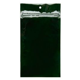 Blixtlåspåsar Grön 10,2x16,5cm Metalliserad (100 st) [HZBB5HG]