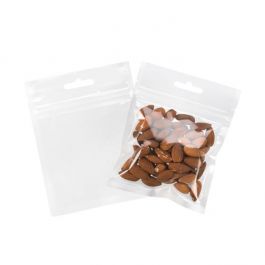 Blixtlåspåsar med Eurohål 10x10cm laminerade (100 st) [HZB44]
