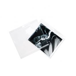 Cellofanpåsar med Eurohål 29,1x22,3cm Transparent med Tejpremsa (100 st) [HB118XL]