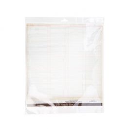 Cellofanpåsar med Eurohål 31,6x33cm Transparent med Tejpremsa (100 st) [HB1213]