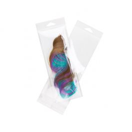 Cellofanpåsar med Eurohål 9,2x23,5cm Transparent med Tejpremsa (100 st) [HB39]