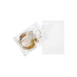 Cellofanpåsar med Eurohål 24,1x30,5cm Transparent med Tejpremsa (100 st) [HB9H12]