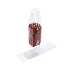 Plastpåsar 6,4x5,1x24,8cm med Sidoinvik Tung Kvalitet (100 st) [HDGB7]