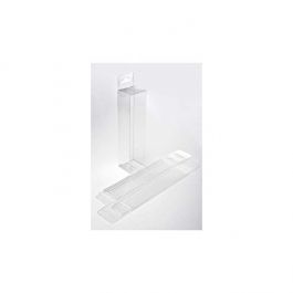 Plastlådor 3,8x3,2x15,2cm med Galge (25 st) [HFB221]