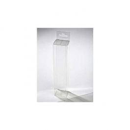 Plastlådor 3,8x3,2x17,8cm med Galge (25 st) [HFB222]