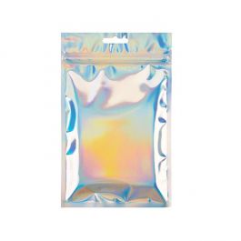 Blixtlåspåsar Holografisk 12,7x17,8cm (25 st) [HZBB57H]