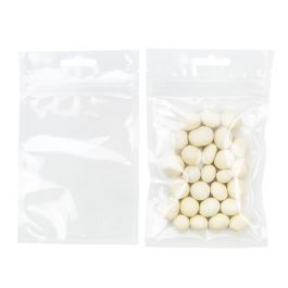Blixtlåspåsar med Eurohål 9,2x12,7cm laminerade (100 st) [HZB4]