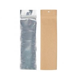 Blixtlåspåsar Transparent/Kraftverk 6,4x22,9 cm (100 st) [HZBB1CK]