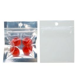 Blixtlåspåsar Transparent/Vit 5x5cm (100 st) [HZBB9CW]