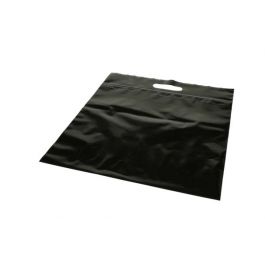 Plastkassar Svart 22,9x8,2x18,4cm 75 mikron med Zip Stängning (100 st) [ZH13BK5]