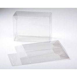 Plastlådor 13,7x7,6x18,7cm Kristallklart med automatisk Botten (25 st) [PLB67]