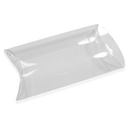 Presentask planoval 6,4x2,2x10,2cm med tillvalshänghål (25 st) [PB100]