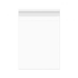 Plastpåsar 24x31,9cm Transparent med Tejpremsa (250 st) [VL9]