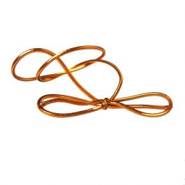 Resårband Metallisk Koppar 25,5cm (50 st) [10MC]