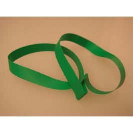 Resårband Vinyl Sträckas Grön 45,7cm (50 st) [18CVLGR]