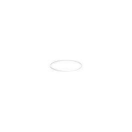 Resårband Vinyl Sträckas Transparent 30,5cm (50 st) [12CVL]