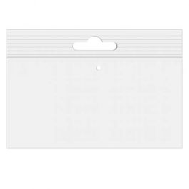 Blixtlåspåsar med Eurohål och lufthål 15x10cm Kristallklart PP 50 mikron (100 st) [ZE64V]