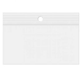 Blixtlåspåsar med häng hål 15x10cm Kristallklart PP 50 mikron (100 st) [ZR64]