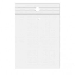 Zippåsar med häng hål och lufthål 15x23cm Kristallklart PP 75 mikron (100 st) [Z3R69V]