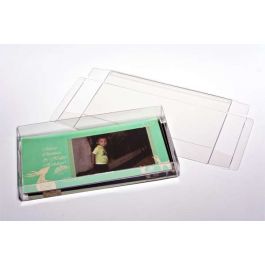 Plastlådor 11,1x3,1x21,1cm Kristallklart (25 st) [FPB157]