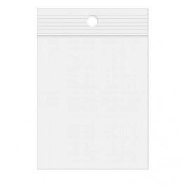 Blixtlåspåsar med häng hål 25,5x30,5cm PE 50 mikron (100 st) [2PR1012]