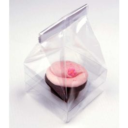 Cupcakepåsar för singlar 10,2x10,2x22,9cm (100 st) [CBG1XL]