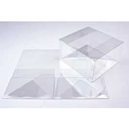 Plastlådor 19,1x17,8x10,2cm automatisk Botten (25 st) [FPLB177]