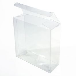 Plastlådor 14,3x5,1x14,3cm Livsmedelssäker automatisk Botten (25 st) [PLB197]