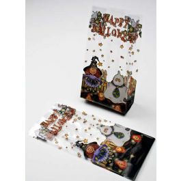 Tryckta Påsar Halloween 10,2x6,4x24,1cm med Sidoinvik (100 st) [G4TOT]