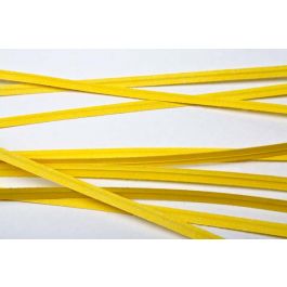 Säcktråd remsor 10,2x0,4cm Papper Gul (1000 st) [TT4Y]