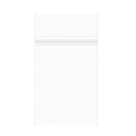 Plastpåsar 22,7x36,2cm Transparent med Tejpremsa (100 st) [B814PC]