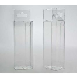 Plastlådor 3,8x2,5x10,2cm med Galge (25 st) [HFB219]