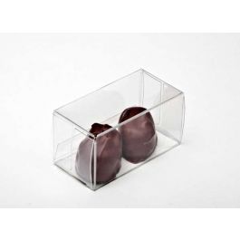 Plastlådor för Choklad 3,5x3,7x7cm Livsmedelssäker (25 st) [FPB226]