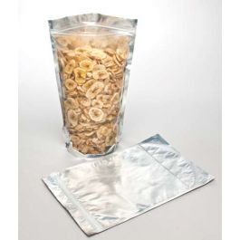 Stå upp påsar Transparent/Silver 19x11,5x29,5cm | 397 gram (100 st) [ZBGS6H11]
