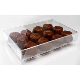 Chokladlåda med insats 10,5 x 2,5 x 15,6 cm (100 st) [CNDY167]