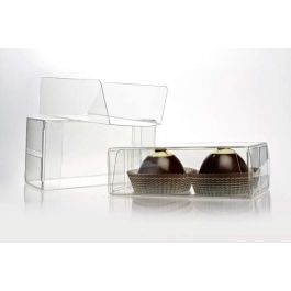 Tryffelbox med insats 5,4 x 3,5 x 10,8 cm (100 st) [CNDY195]
