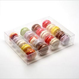 Fransk makaronlåda för 20 25,9 x 5,1 x 19,1 cm (25 st) [MBS4]