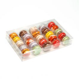Fransk makaronlåda för 25 32,2 x 5,1 x 19,1 cm (25 st) [MBS5]