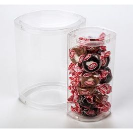 Glasklara rör, ögonformade 8x5,2x15,4 cm (25 st) [CTES26]