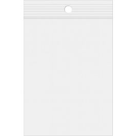 Zippåsar med häng hål 33x33cm Kristallklart PP 100 mikron (100 st) [Z4R1313]
