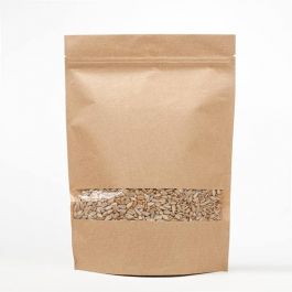 Stå upp påsar Kraft 21x9x29cm | 510 gram (100 st) [ZBGW5K]