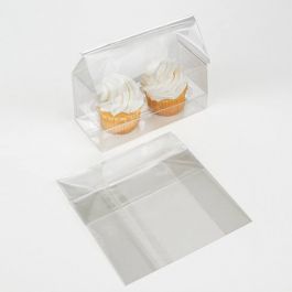 Cupcakepåsar för Mini Doubles 12,7 x 5,7 x 12,7 cm (100 st) [CBG8]