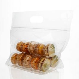 Macaron Zip Handle Bag Set för 15 (100 st) [MBG6]