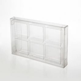 Crystal Klart Artisan Candy Box Sets för 6 7 x 1.4 x 10.3cm (25 st) [CNDY274]