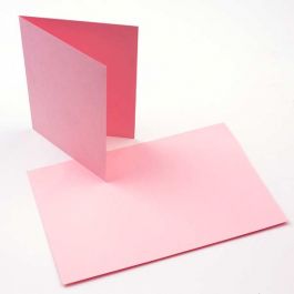 Önskekort Rosa 17,8x12,4cm (50 st) [PC004]