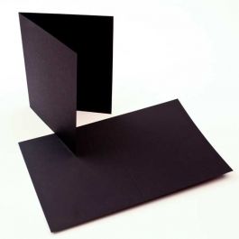Önskekort Svart 17,8x12,4cm (50 st) [PC015]