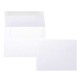 Kuvert Ljus Vit 22,2x14,6cm (50 st) [E5401]